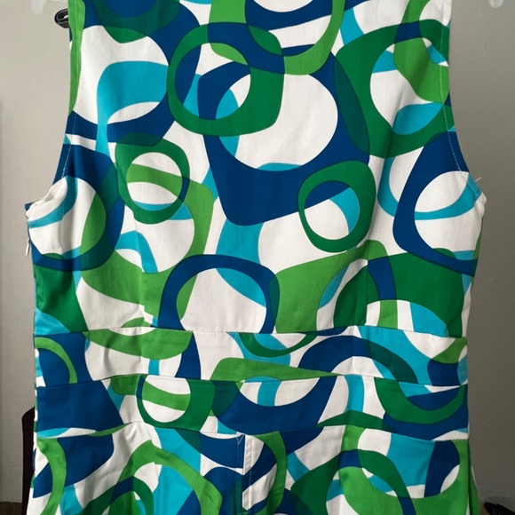 Spense Mid Length Multi Color Dress Size 10 - Picture 9 of 11